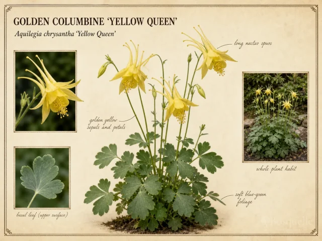 Golden Columbine 'Yellow Queen'