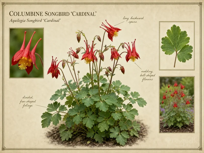 Columbine Songbird ‘Cardinal’ (Aquilegia Songbird ‘Cardinal’)