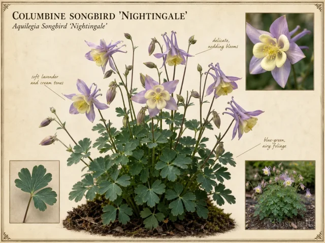 Columbine Songbird ‘Nightingale’ (Aquilegia Songbird ‘Nightingale’)