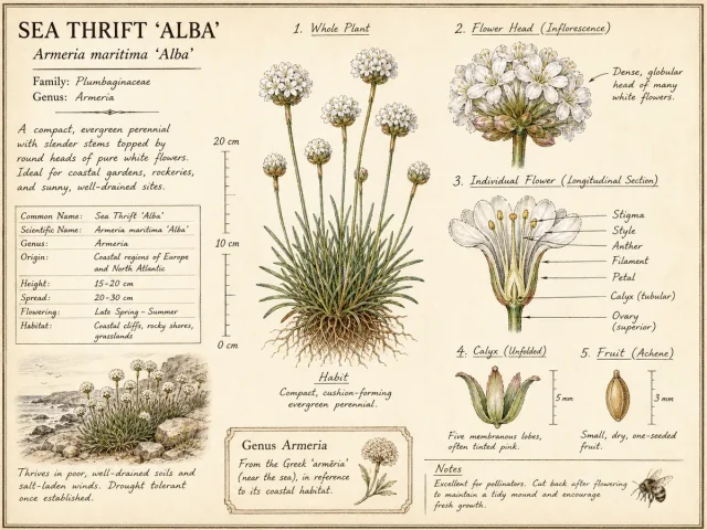 Sea Thrift 'Alba'