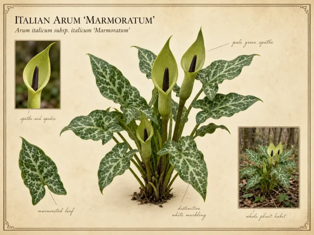 Italian Arum 'Marmoratum'