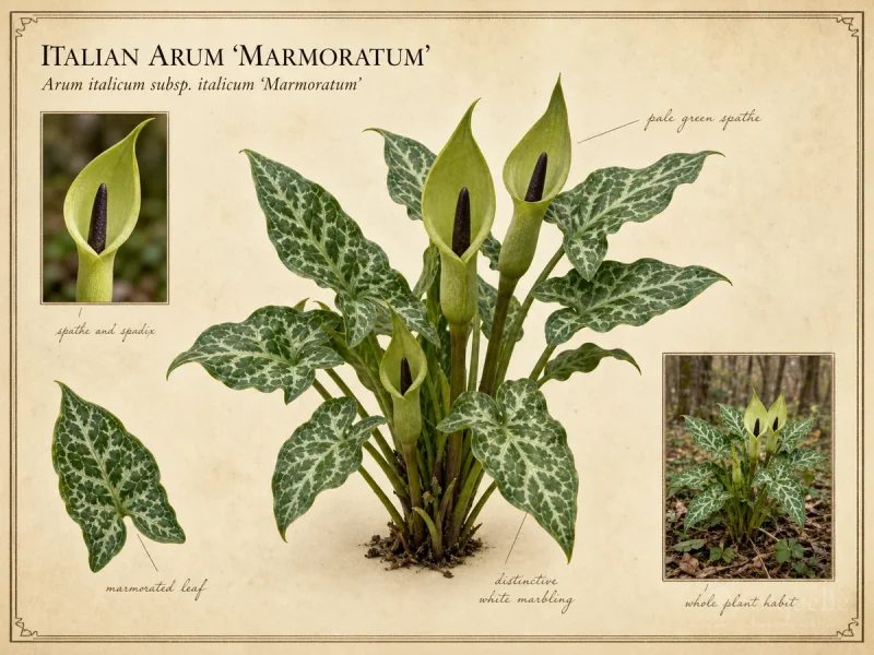 Italian Arum 'Marmoratum'