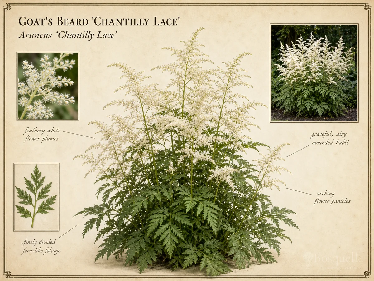 Goat’s Beard ‘Chantilly Lace’ (Aruncus ‘Chantilly Lace’)