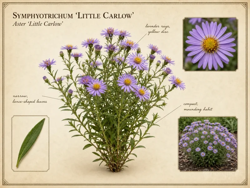 Symphyotrichum ‘Little Carlow’ (Aster ‘Little Carlow’)