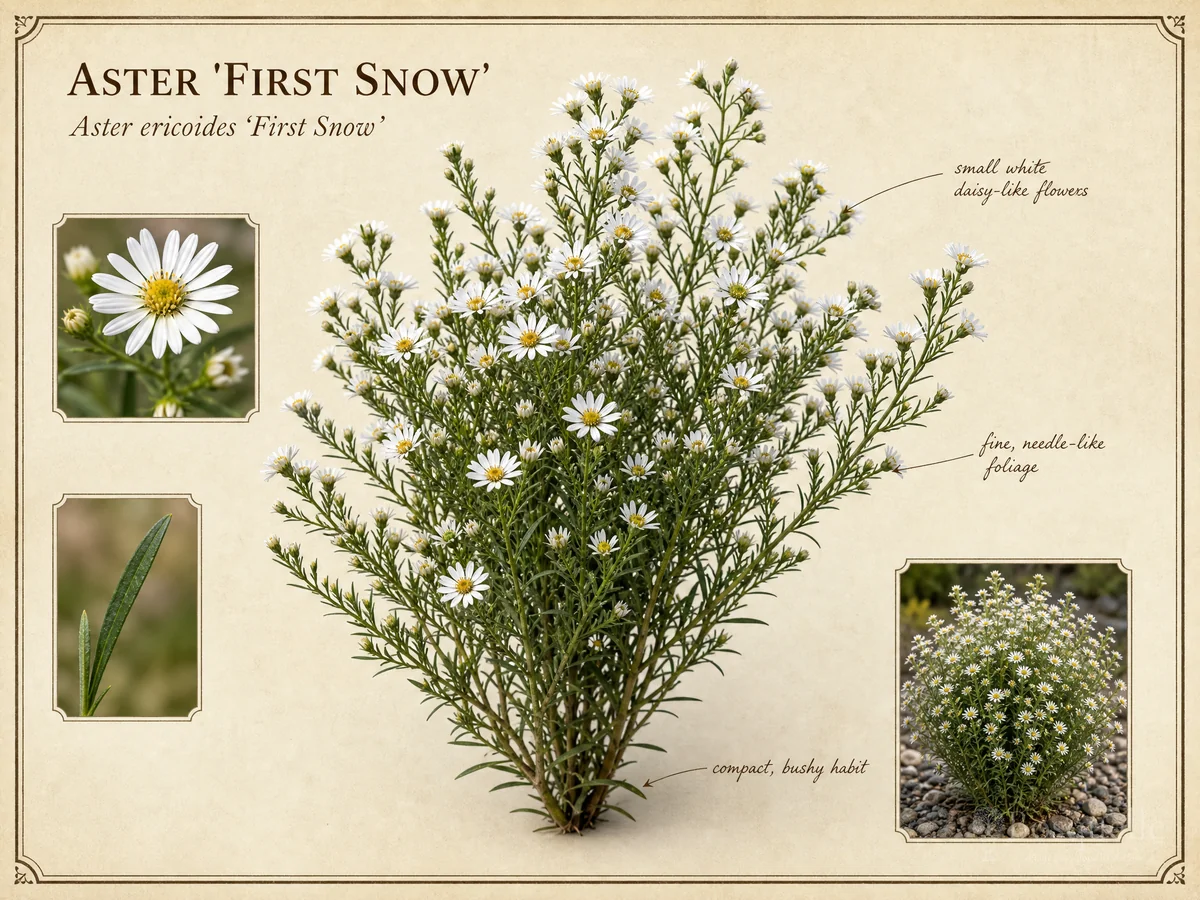 Aster 'First Snow'