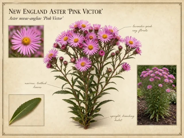 New England Aster 'Pink Victor'
