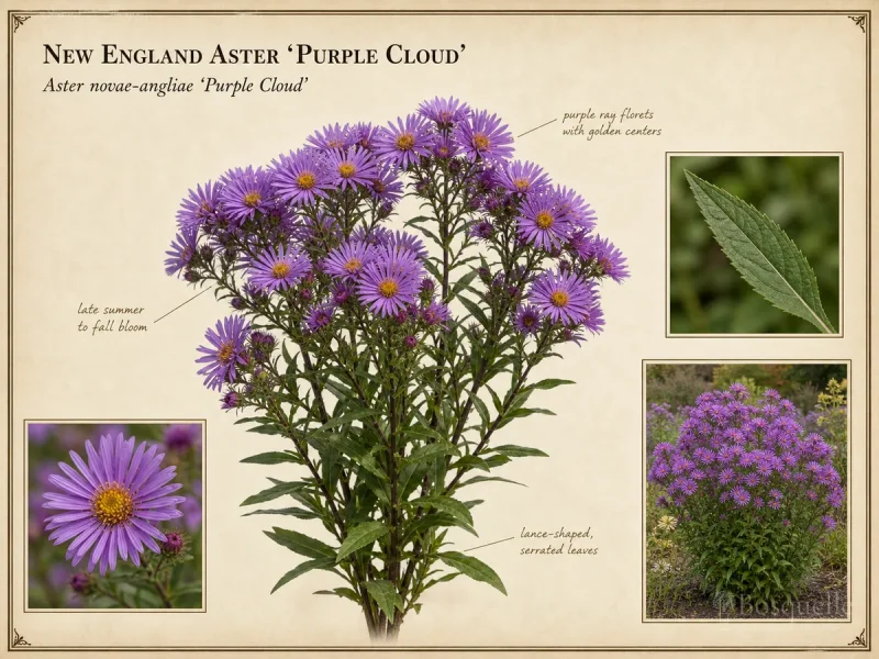 New England Aster 'Purple Cloud' — New England asters (15)