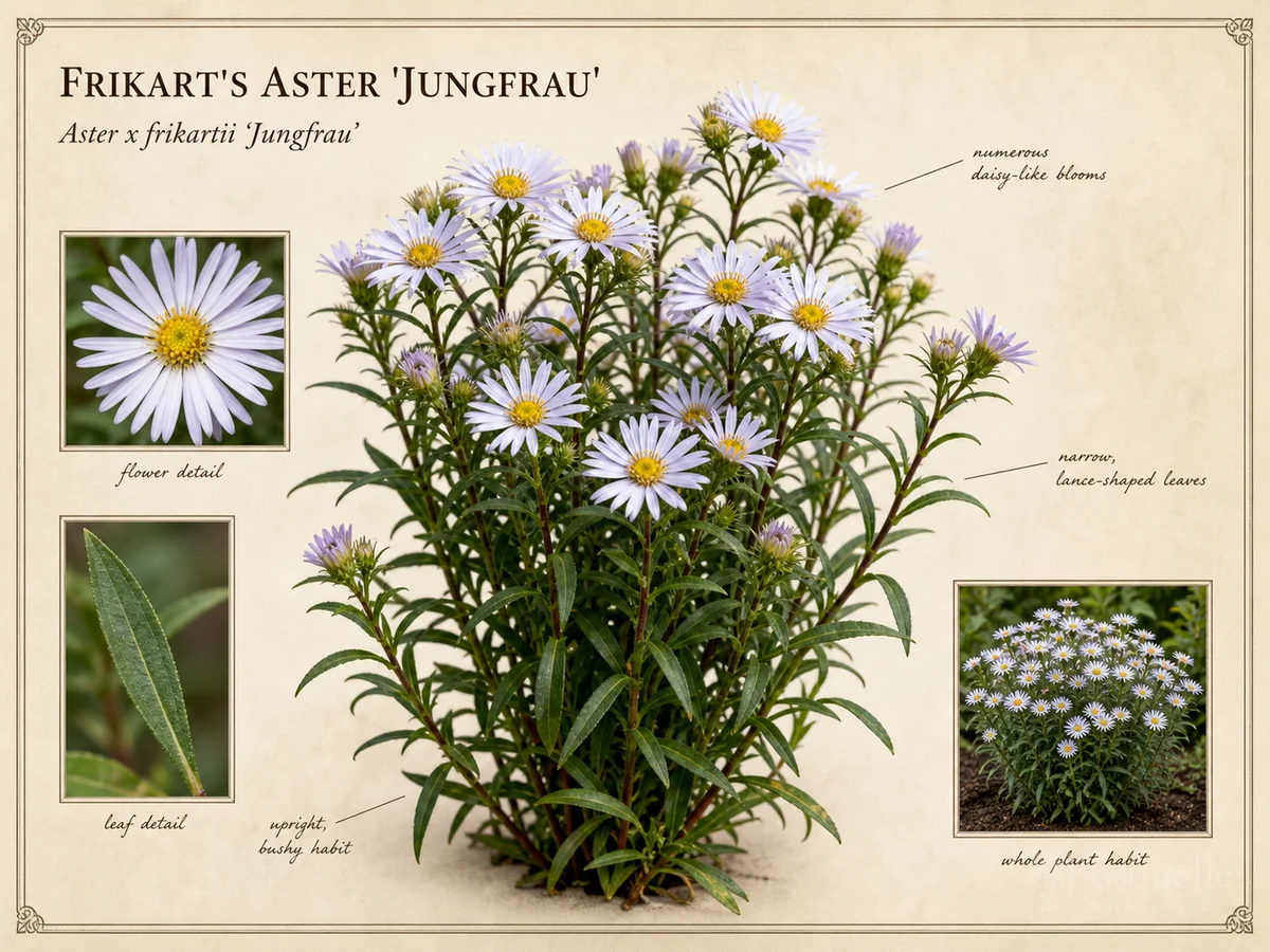 Frikart's Aster 'Jungfrau'