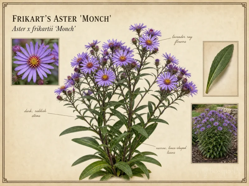 Frikart’s Aster ‘Monch’ (Aster x frikartii ‘Monch’)