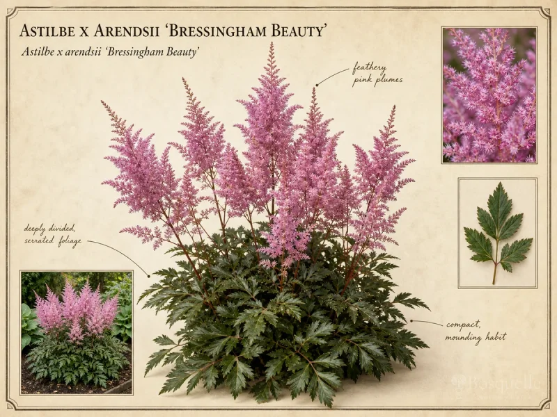 Astilbe x Arendsii ‘Bressingham Beauty’ (Astilbe ‘Bressingham Beauty’)