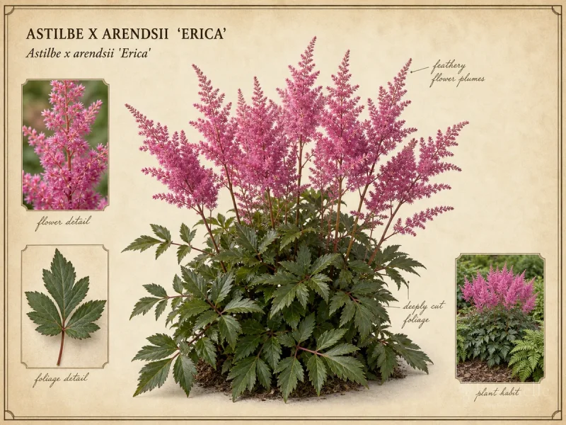 Astilbe x Arendsii  ‘Erica’ (Astilbe ‘Erica’)