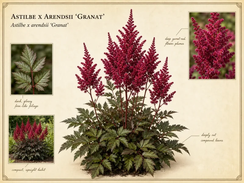 Astilbe x Arendsii ‘Granat’ (Astilbe ‘Granat’)