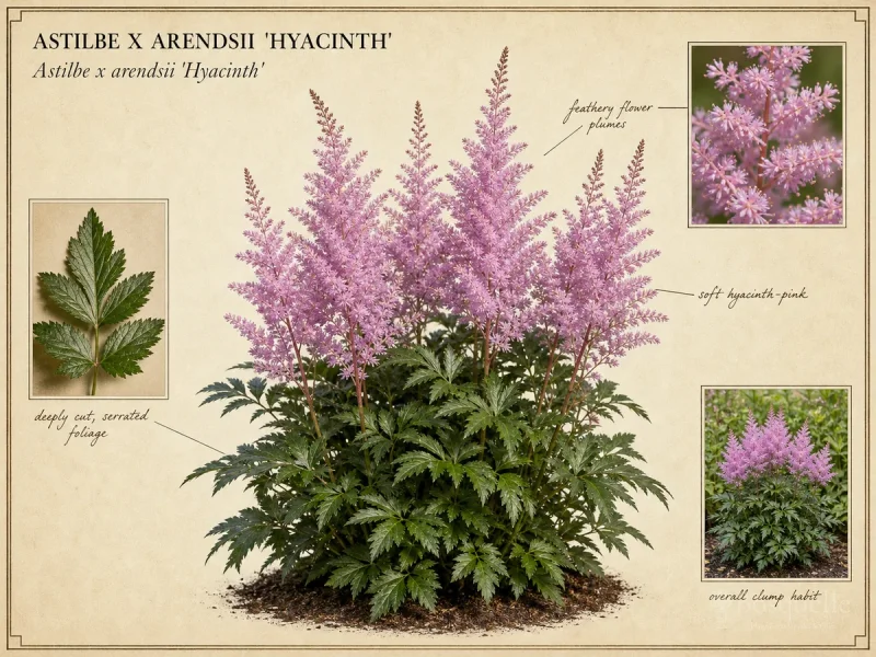 Astilbe x Arendsii ‘Hyacinth’ (Astilbe ‘Hyacinth’)