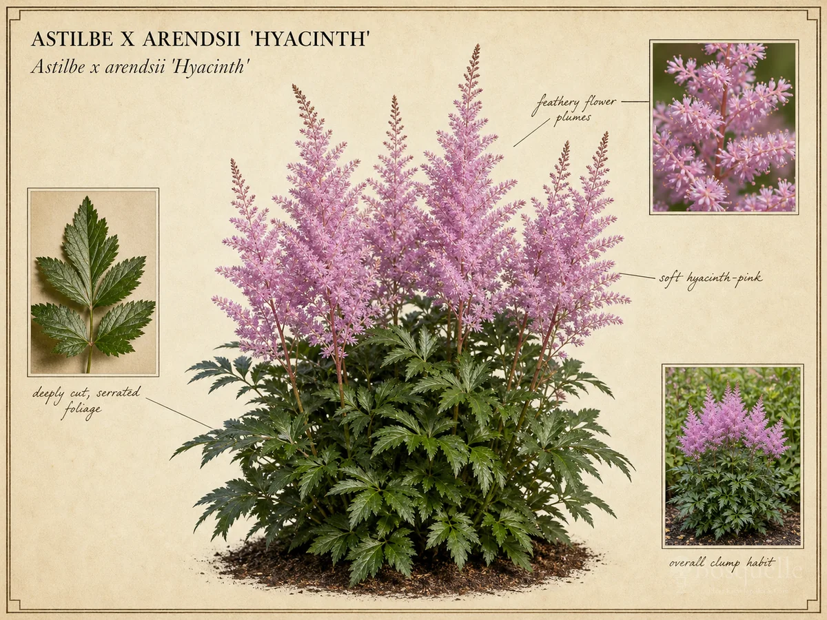 Astilbe x Arendsii ‘Hyacinth’ (Astilbe ‘Hyacinth’)