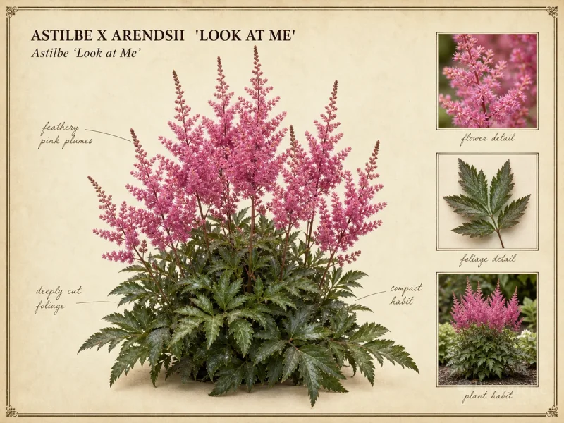 Astilbe x Arendsii  ‘Look at Me’ (Astilbe ‘Look at Me’)