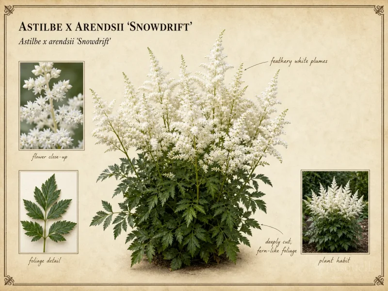 Astilbe x Arendsii ‘Snowdrift’ (Astilbe ‘Snowdrift’)