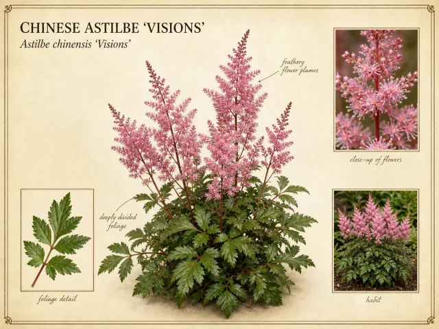 Chinese Astilbe 'Visions'