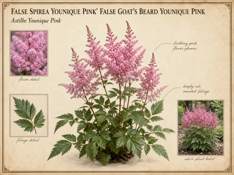 False Spirea Younique Pink’ False Goat’s Beard Younique Pink (Astilbe Younique Pink)