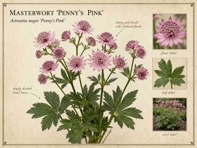Masterwort 'Penny's Pink'