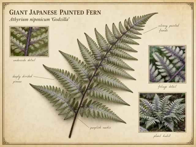 Giant Japanese Painted Fern