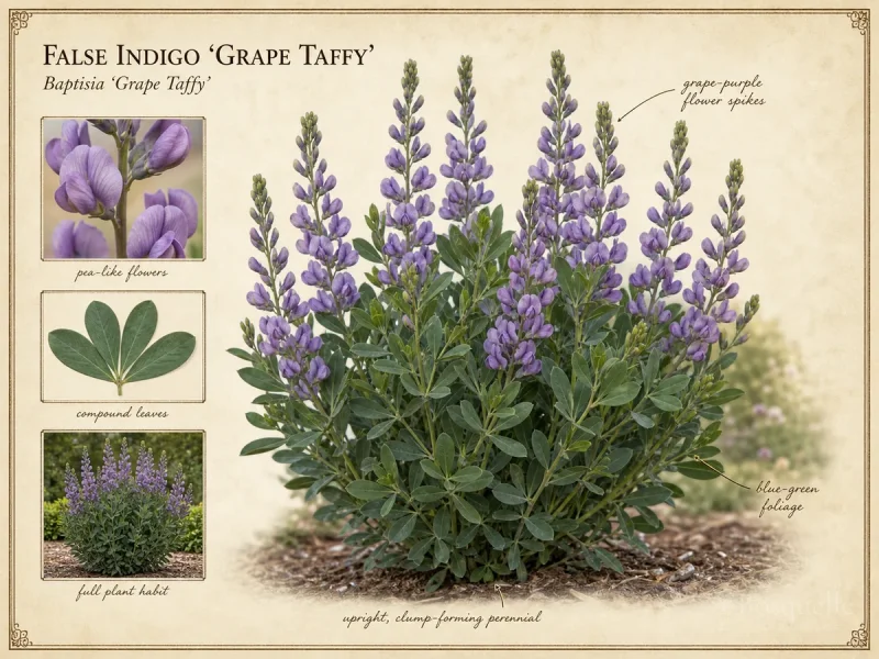 False Indigo ‘Grape Taffy’ (Baptisia ‘Grape Taffy’)