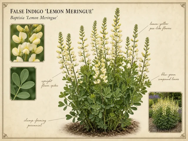 False Indigo 'Lemon Meringue'
