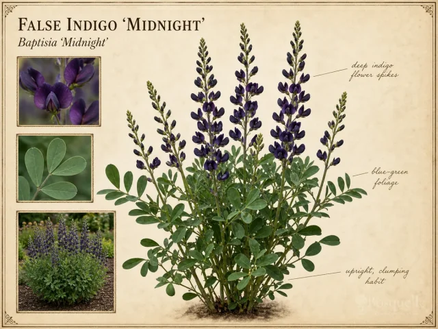False Indigo 'Midnight'