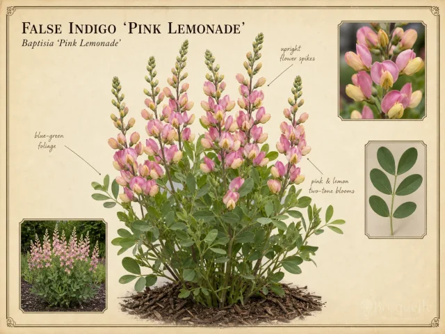 False Indigo 'Pink Lemonade'