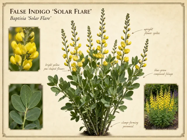 False Indigo 'Solar Flare'