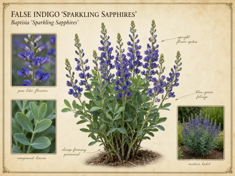 False Indigo ‘Sparkling Sapphires’ (Baptisia ‘Sparkling Sapphires’)