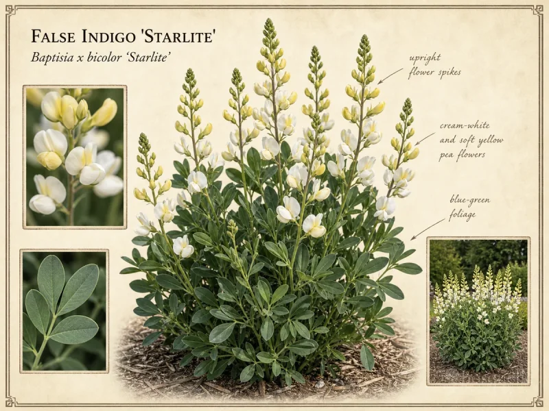 False Indigo ‘Starlite’ (Baptisia x Bicolor ‘Starlite’)