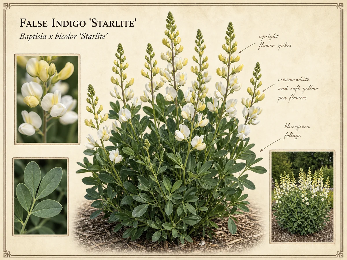False Indigo ‘Starlite’ (Baptisia x Bicolor ‘Starlite’)