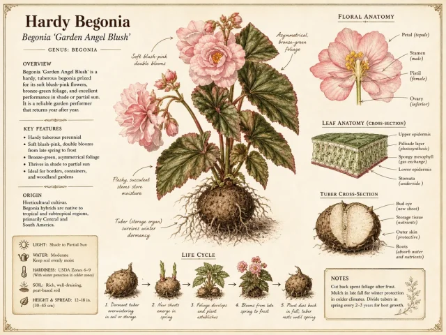Hardy Begonia — Hardy grandis (5)