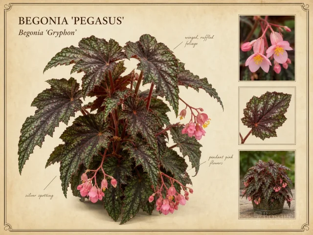 Begonia 'Pegasus' in Types of Begonias by Class