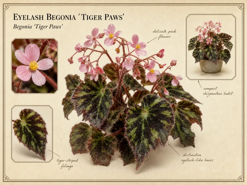 Eyelash Begonia 'Tiger Paws' — Water, feed, and spent flowers