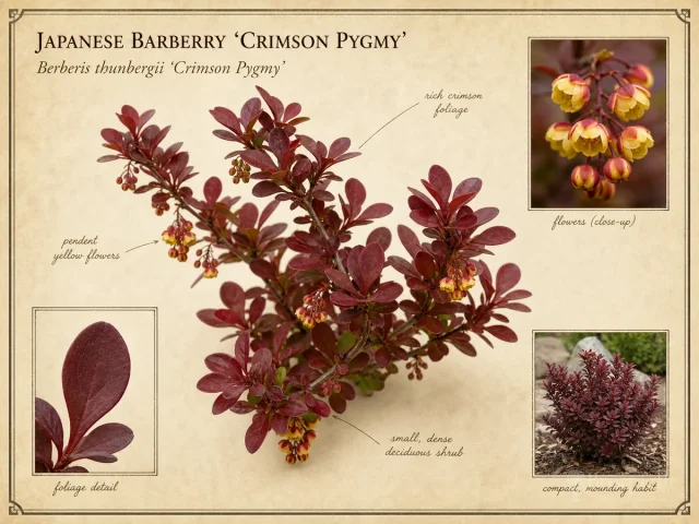 Japanese Barberry 'Crimson Pygmy'