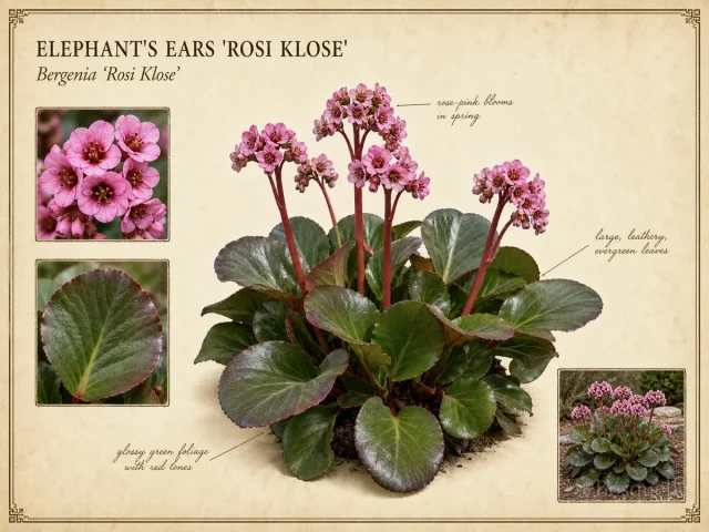 Elephant's Ears 'Rosi Klose'