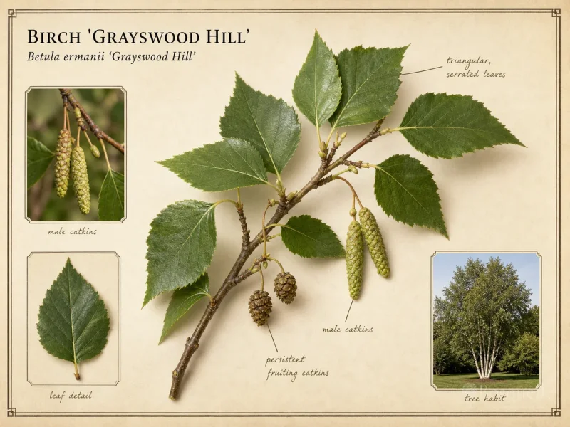 Birch ‘Grayswood Hill’ (Betula ermanii ‘Grayswood Hill’)