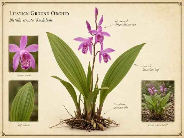 Lipstick Ground Orchid