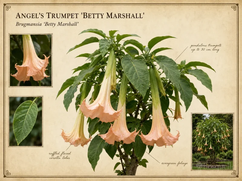 Angel’s Trumpet ‘Betty Marshall’ (Brugmansia ‘Betty Marshall’)