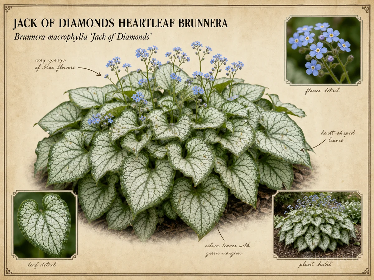 Jack Of Diamonds Heartleaf Brunnera