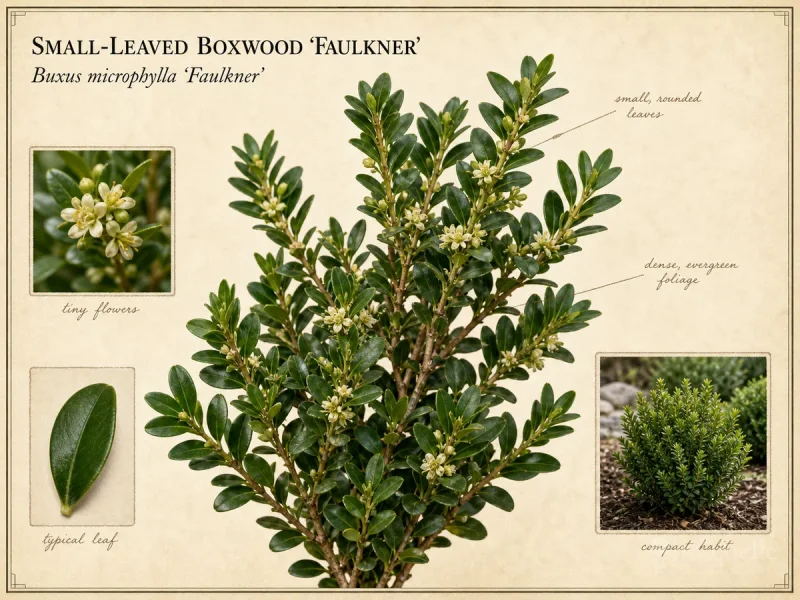 Small-Leaved Boxwood 'Faulkner'