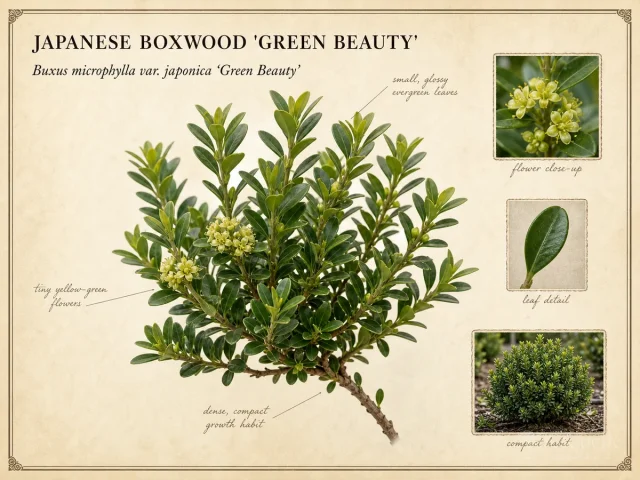 Japanese Boxwood 'Green Beauty'