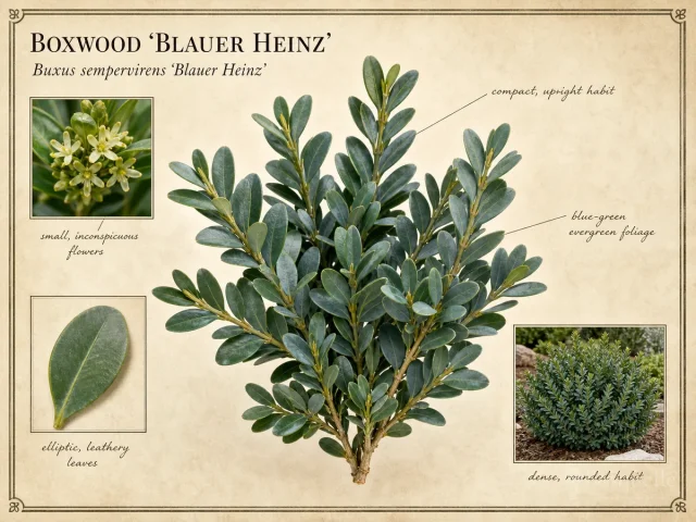 Boxwood 'Blauer Heinz'