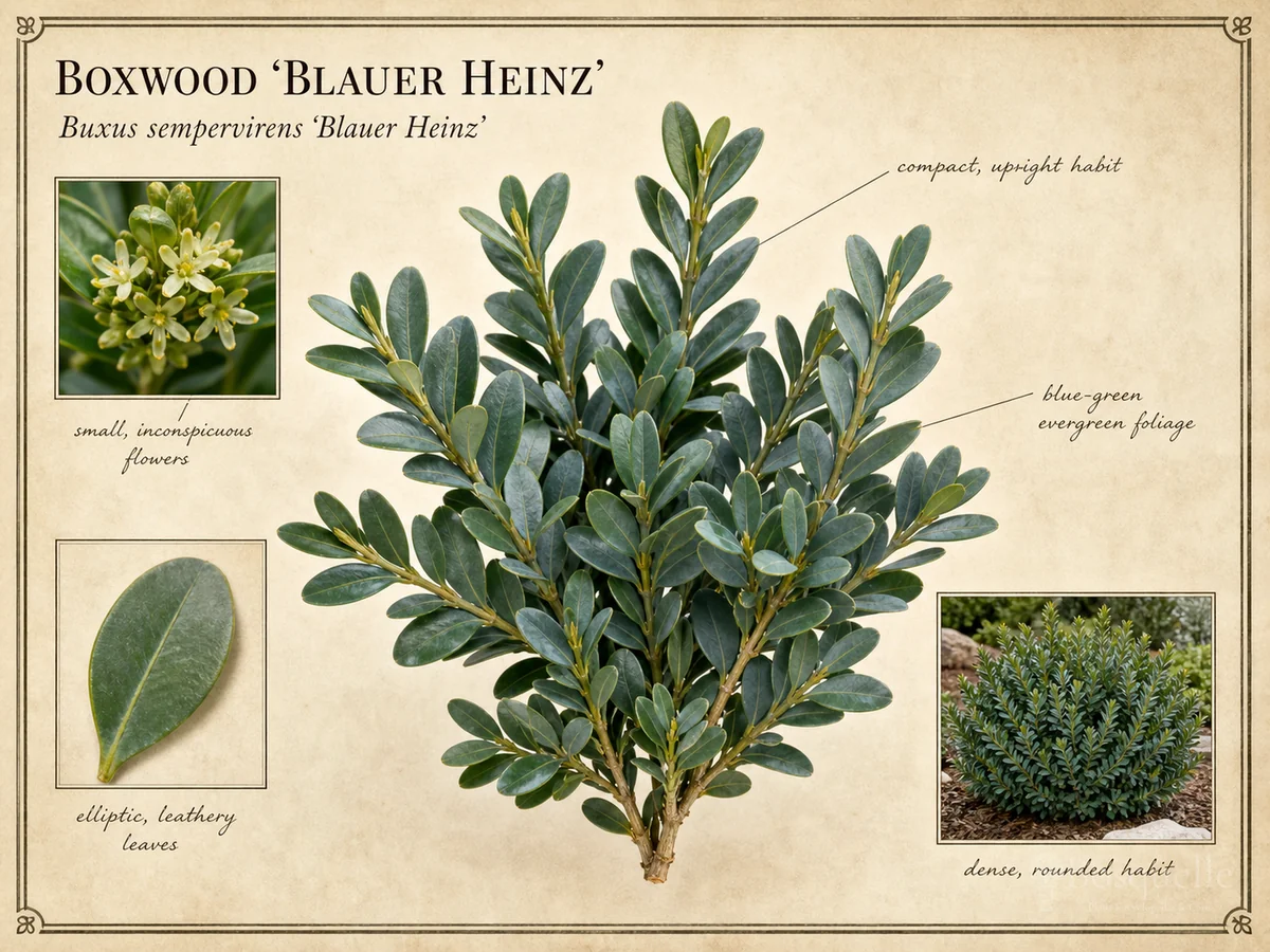 Boxwood ‘Blauer Heinz’ (Buxus sempervirens ‘Blauer Heinz’)