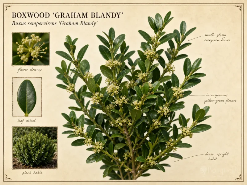 Boxwood ‘Graham Blandy’ (Buxus sempervirens ‘Graham Blandy’)
