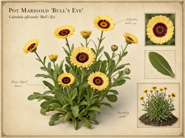 Pot Marigold 'Bull's Eye'