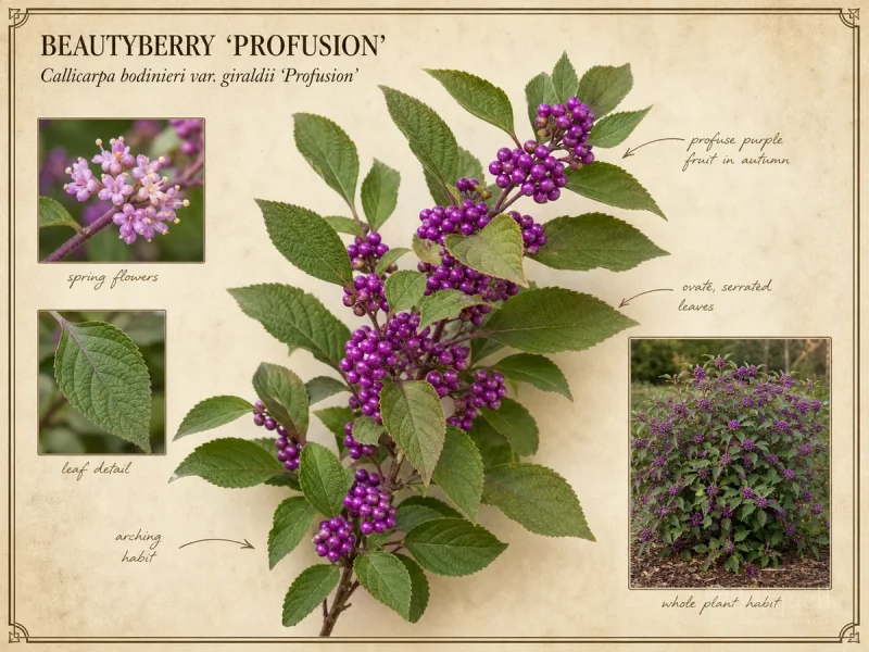 Beautyberry 'Profusion' — Give it sun and well-drained soil