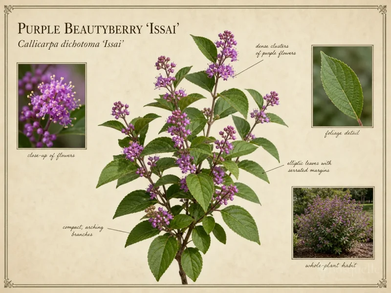 Purple Beautyberry 'Issai'