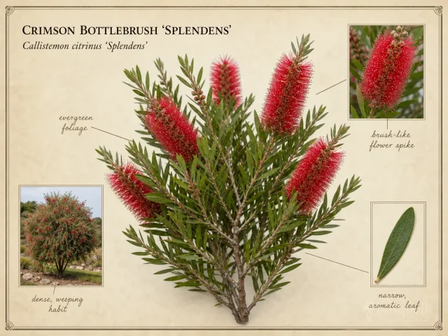 Crimson Bottlebrush 'Splendens'